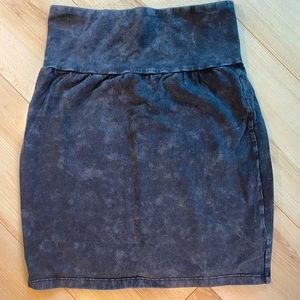 Talula High Rise Charcoal Skirt